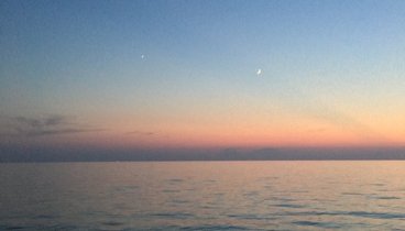Sonnenuntergang am Meer