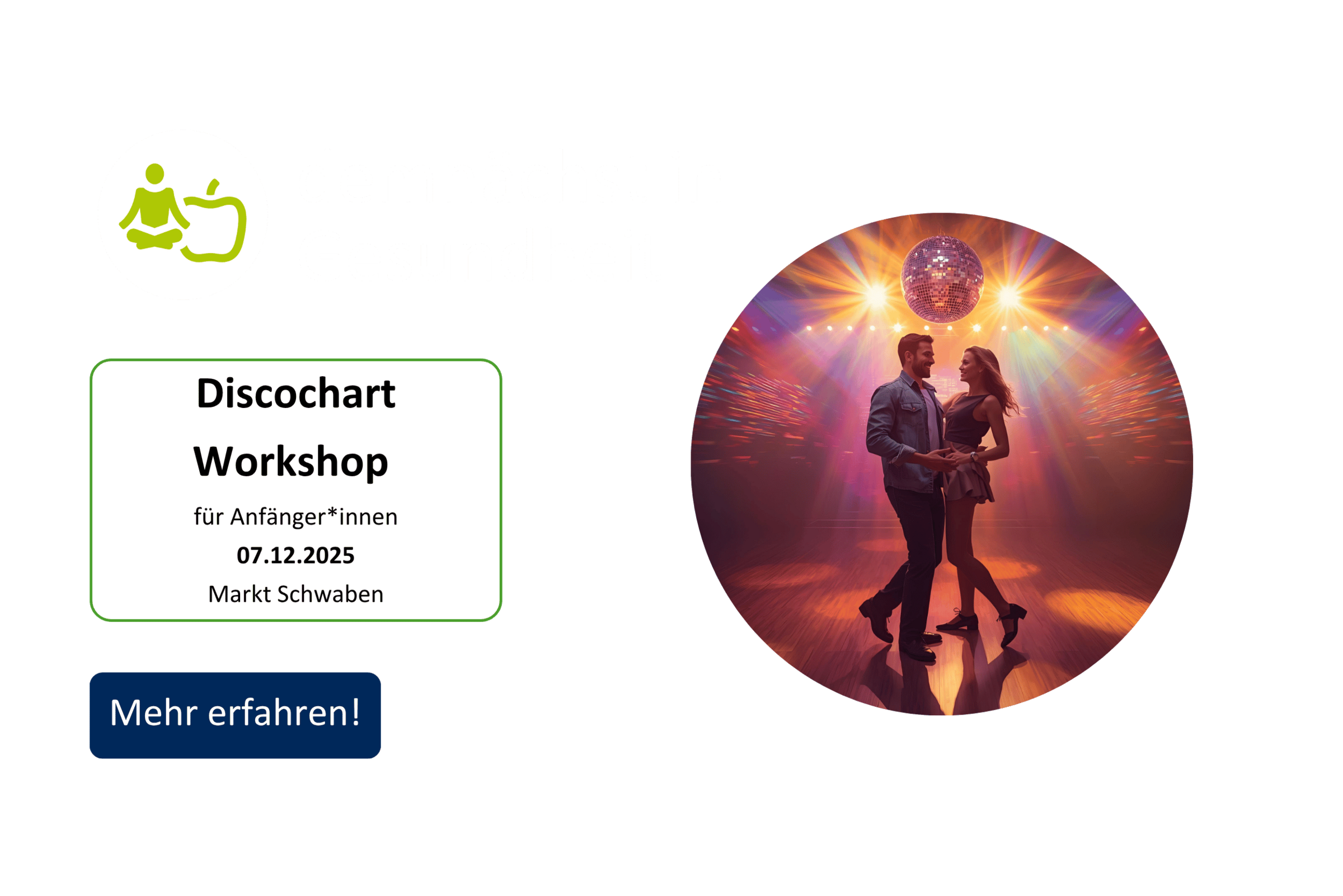 vhs demnächst Slider mit Kursen aus dem Fachbereich Gesundheit